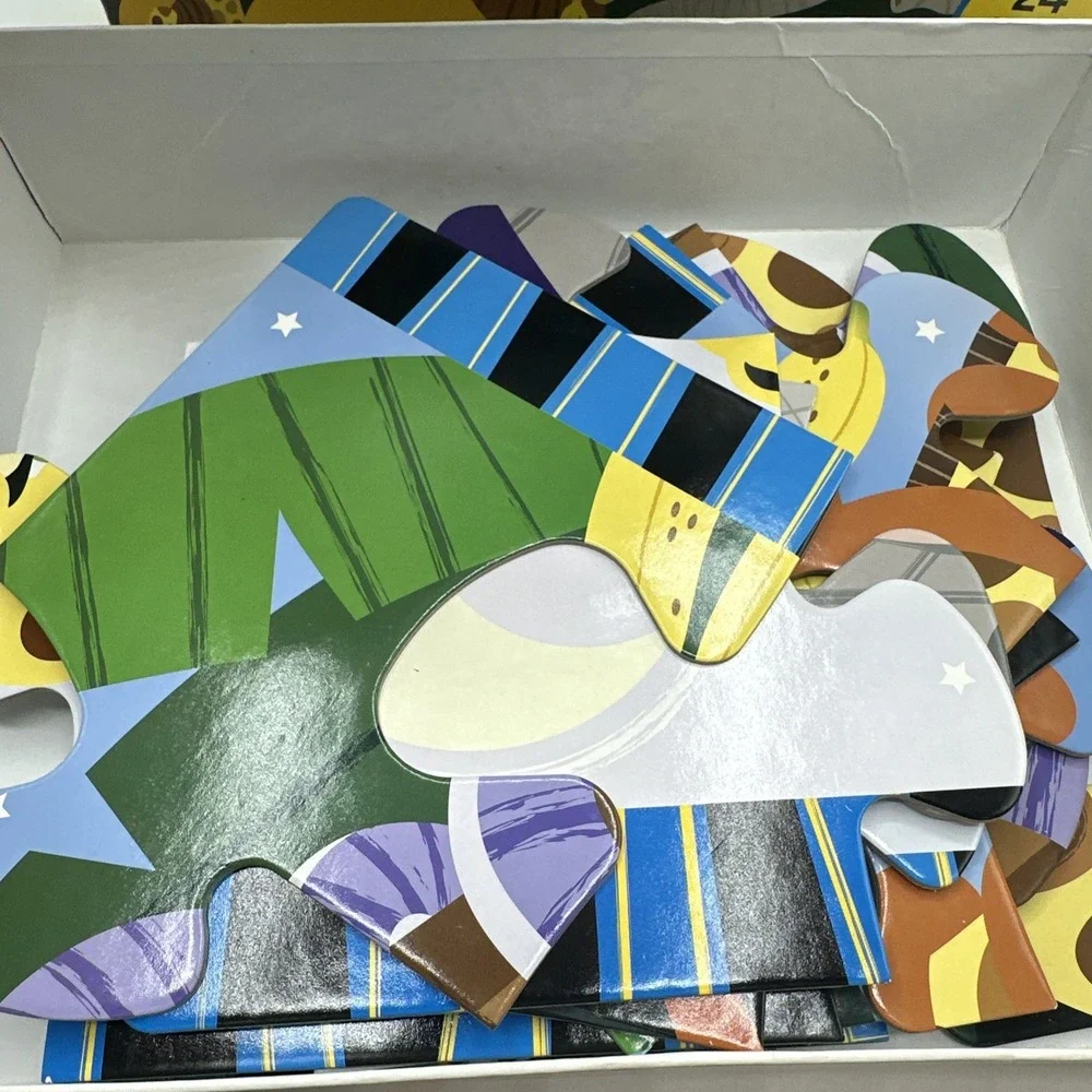 Melissa & Doug Safari Social Floor Puzzle 24‎ Pieces Used